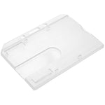 IDENTITY/ACCESS CARD HOLDERS, Enclosed, Clear, Box of 25