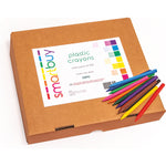 SMARTBUY, PLASTIC CRAYONS, Class Pack of 300