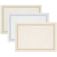 CARD, Marble Effect with Metallic Frame, A4, Pack of, 100