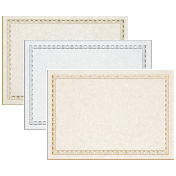 CARD, Marble Effect with Metallic Frame, A4, Pack of, 100