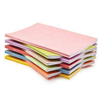 EXERCISE BOOKS, MANILLA COVERS, A4 (297 x 210mm), 64 pages, 64 pages - 75gsm white paper, Yellow, 10mm Squares, Pack of 50