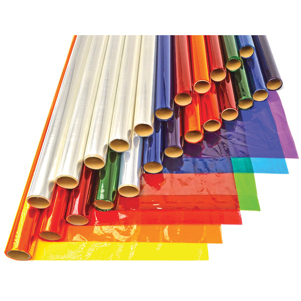 CELLOPHANE, Cellophane Rolls Assorted, Pack of 24 rolls