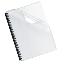 CLEAR BINDING COVERS, Clear, Pack of, 100