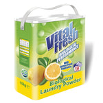 VITAL FRESH LAUNDRY WASHING POWDER, Lemon, Biological, 10kg