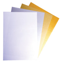 Metallic Paper Assorted, PAPER SHEETS, A4, Pack of, 4 x 25 sheets