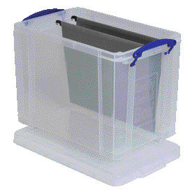 REALLY USEFUL BOXES;, 19 litre, 395 x 255 x 290mm, Each