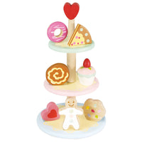 ROLE PLAY, BAKING, CAKE STAND AND CAKES, Age 3+, Set of, 8