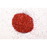 GLITTER TUBS, Single Colours, , Red, Tub of 1kg