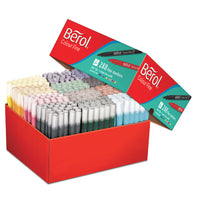 FINE FIBRE TIPPED PENS, BEROL Colour Fine, Assorted, Class Pack of 288