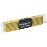 MODELLING DOUGH, Newplast, Individual Colours, Yellow, 0.5kg blocks