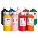 PAINT, READY MIXED WASHABLE, Standard Brights, Brilliant Red, 500ml