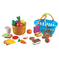 ROLE PLAY, BASKET SET, NEW SPROUTS DELUXE MARKET SET, Age 18 mths+, Set