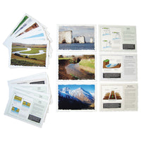 GEOGRAPHICAL FEATURES, Cards, Set of 20