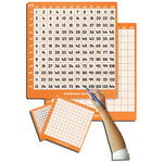 MULTIPLICATION SQUARES, 12 Times Table, Teacher Sized, 500 x 460mm, Each