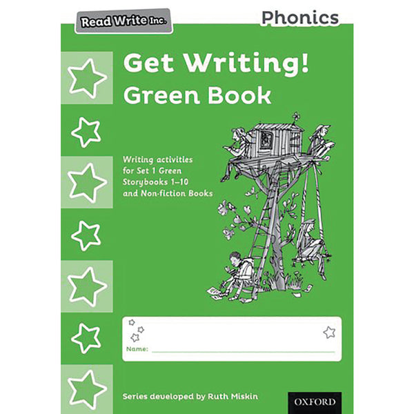 WRITING SKILLS, Get Writing!, Set 1 Green, Pack of, 10