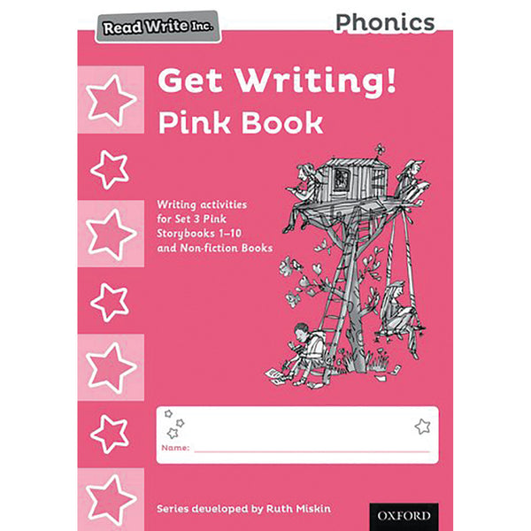 WRITING SKILLS, Get Writing!, Set 3 Pink, Pack of, 10