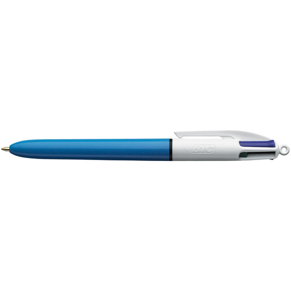 Ballpoint Pens, MULTIPLE COLOURS, BiC 4 Colours Original, Assorted, Box of 12