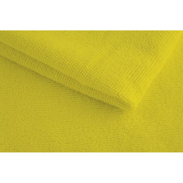 CLOTHS, Microfibre, Yellow, Pack of 5