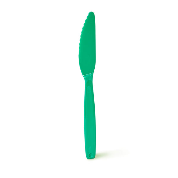 POLYCARBONATE WARE, STANDARD, Small Knives, Green, Pack of 10