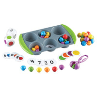 COUNTING & SORTING, Mini Muffin Match Up, Age 3-7, Set