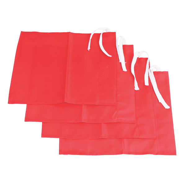 FOOTBALL, FLAGS FOR CORNER POSTS, Red, Pack of, 4