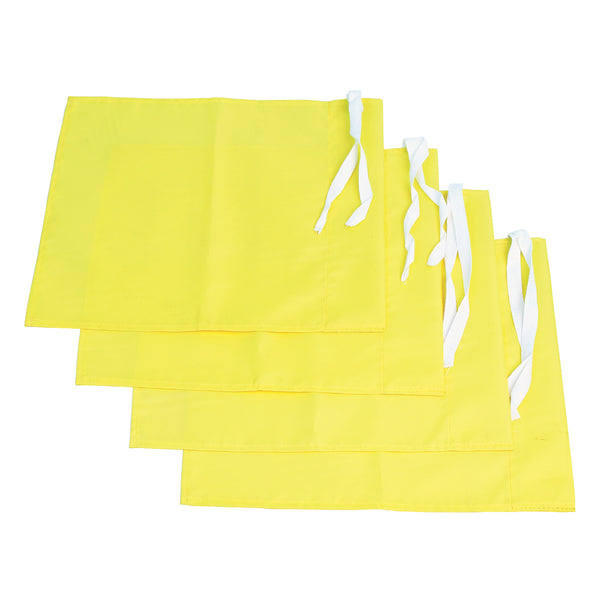 FOOTBALL, FLAGS FOR CORNER POSTS, Yellow, Pack of, 4