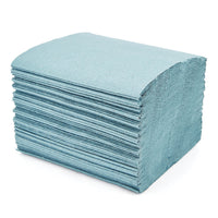 SMARTBUY, MINI BLUE HAND TOWELS, Case of 10000 Sheets