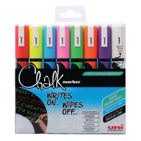 UNI-CHALK MARKERS, Pack of, 8