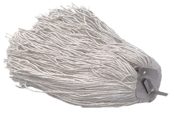 Cotton with Clip Fitting Mop Heads, 10oz, Pack of 10