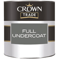 Undercoat (Oil Based), WOOD PAINT, White, 5 litres