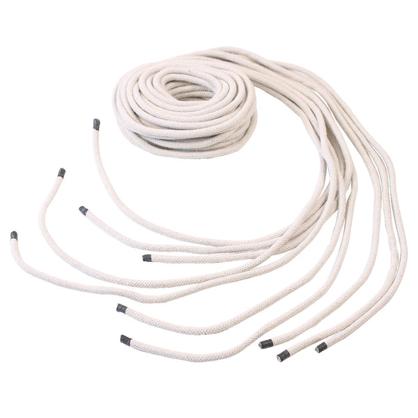 SKIPPING ROPES, Natural, 1.8m (6inch;), Pack of 10