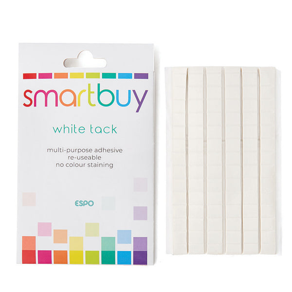 SMARTBUY, WHITE TACK, Pack of 10 x 70g