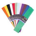 CREPE PAPER, Plains Assorted Value Pack, Pack of, 50 folds
