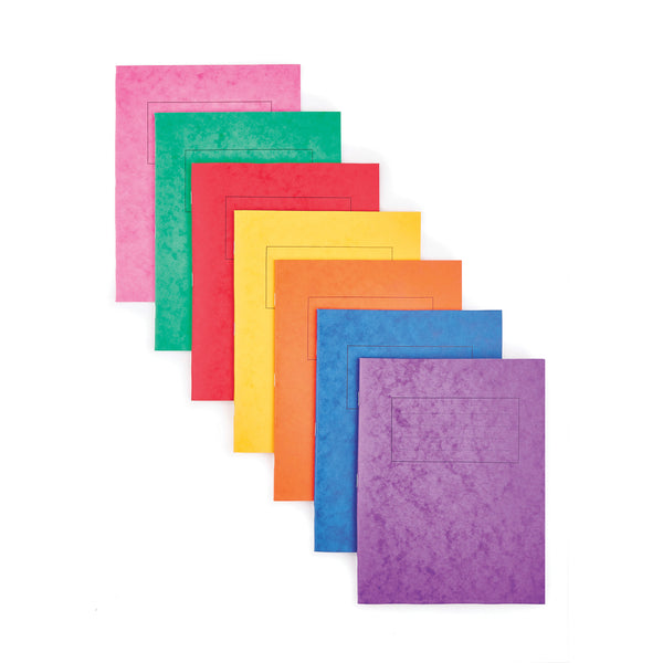 EXERCISE BOOKS, PREMIUM RANGE, A4+ (315 x 230mm), 80 pages, Yellow, 7mm Squares, Pack of 50