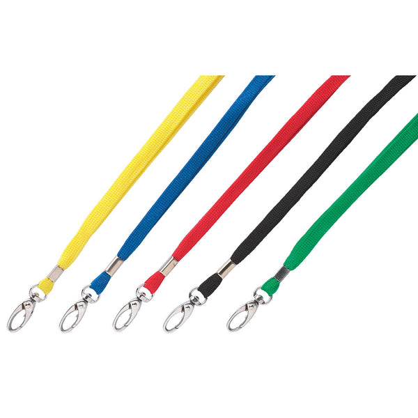 LANYARDS, Plain, Red, Pack of 25