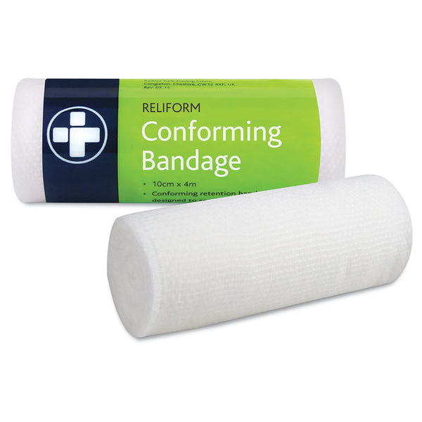 FIRST AID, BANDAGES, Conforming Bandage, 100mm wide, Each