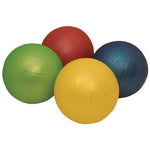 VINYL BALLS, 190mm diameter, Plain, Coloured, Pack of 4