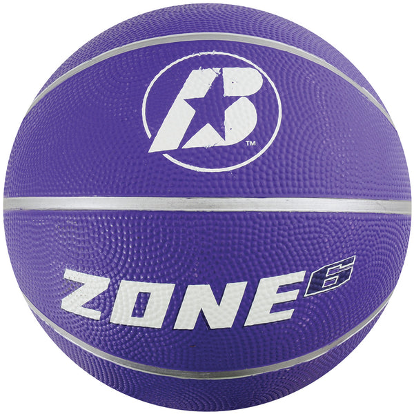 BASKETBALLS, Baden Zone Colour Coded, Purple, Size 6, Each