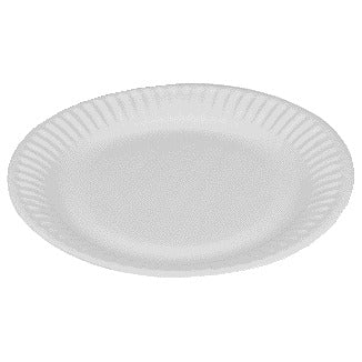 PAPER PLATES, Laminated, Plates, 178mm diameter, Pack of, 100