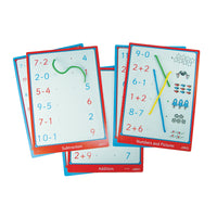 NUMBER PUZZLES, LACING BOARDS, Set of, 6