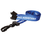LANYARDS, Teaching Assistant, Blue, Pack of, 25