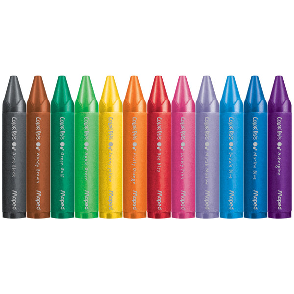WAX CRAYONS, Color'Peps My First Jumbo, Age 2+, Pack of, 12
