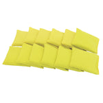 BEAN BAGS, Cotton Single Colours, Yellow, Set of 12