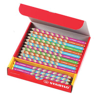 TRIANGULAR PENCILS, STABILO EASYgraph, Thick, Bright Colours, Class Pack of 48