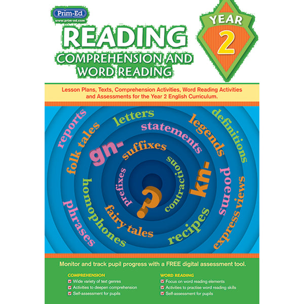 READING-COMPREHENSION & WORD READING, Year 2, Each