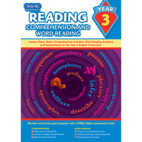 READING-COMPREHENSION & WORD READING, Year 3, Each