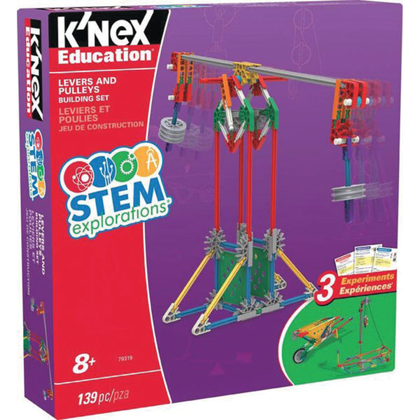 Levers & Pulleys, K'NEX STEM EXPLORATIONS, Age 8+, Set of, 139 pieces