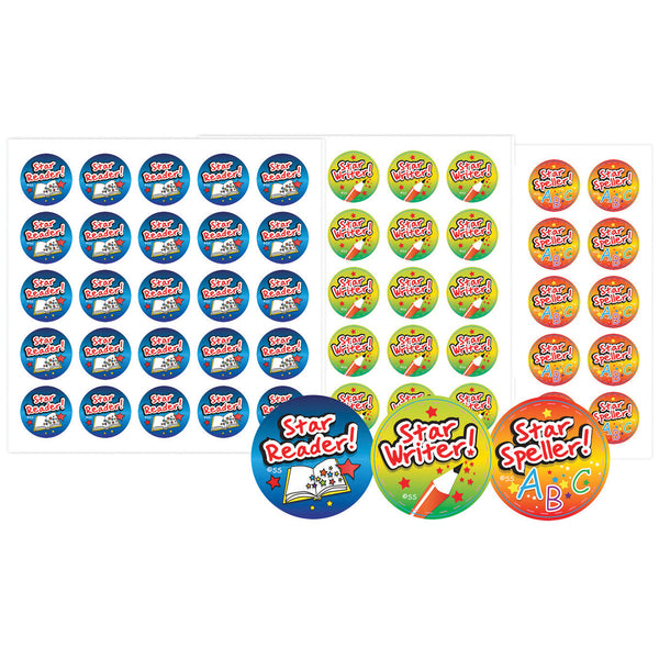 STICKERS, English Awards, Pack of, 125