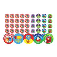 STICKERS, English, Pack of, 125