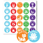 ECONOMY STICKERS, Assorted, Pack of, 650 stickers